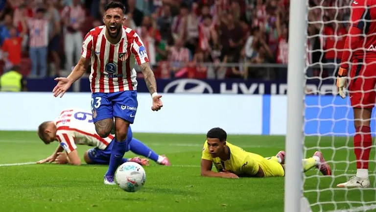 Нико Гонсалес забивает в дебютном матче за «Атлетико»