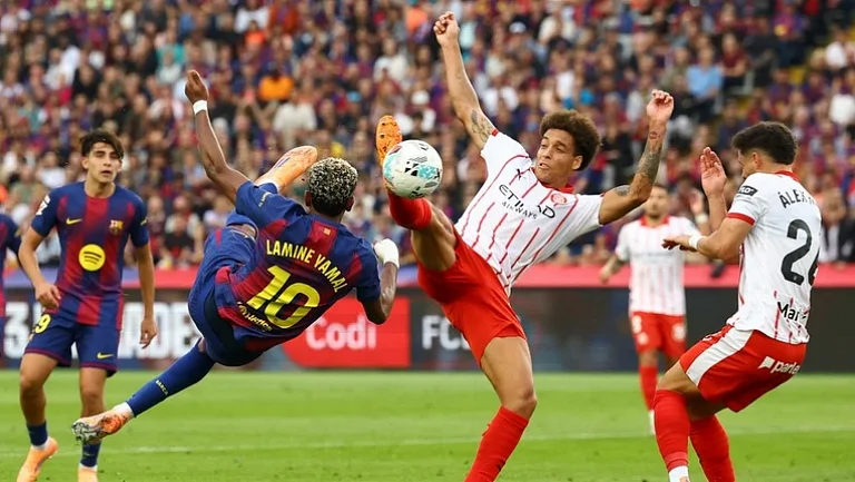 Два гола «Барселоны» во втором тайме принесли победу над «Жироной»