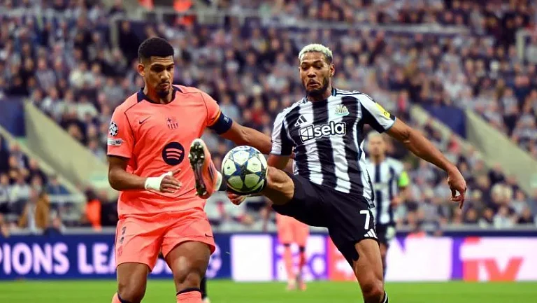 Араухо прокомментировал победу «Барселоны» над «Ньюкаслом»