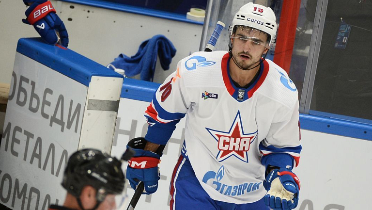 Форварда СКА Бландизи дисквалифицировали на один матч