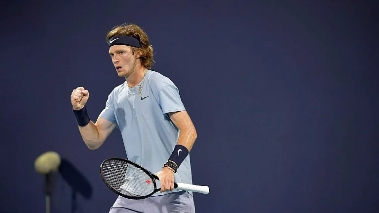 Андрей Рублёв выражает благодарность своему тренеру Фернандо Висенте