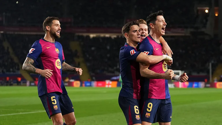 «Барселона» обыграла «Овьедо» в гостевом матче Ла Лиги
