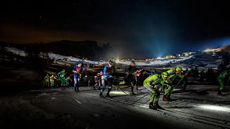 Семилетенко завоевала серебро в ночной лыжной гонке Sudtirol Moonlight Classic