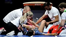 Гимнастка Георгиева получила тяжелую травму на чемпионате мира
