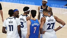 «Миннесота» принимает «Оклахому» в ключевом 3-м матче финала Запада