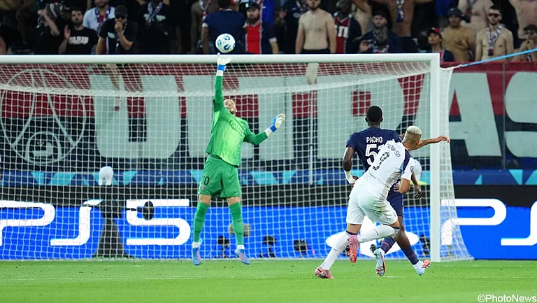 Голкипер ПСЖ не смог предотвратить второй гол «Тоттенхэма»