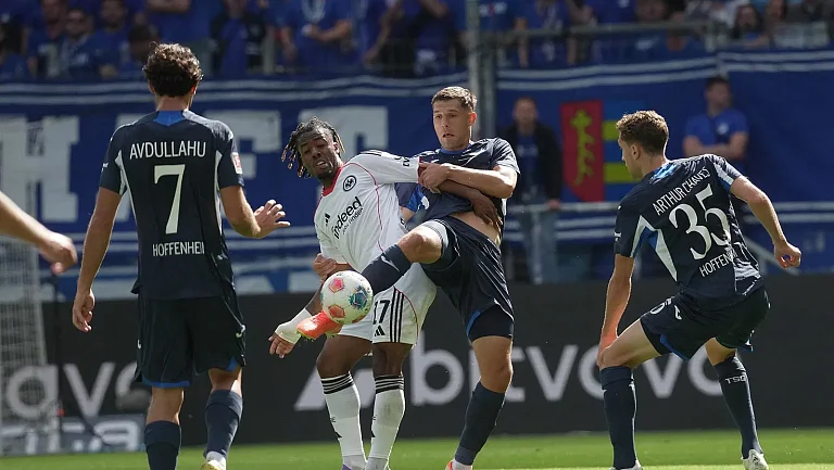 Дубль Доана принёс франкфуртцам победу над «Хоффенхаймом»