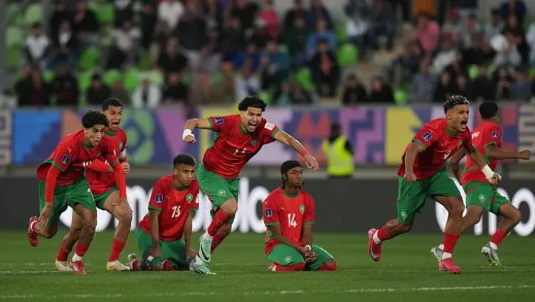 Сборная Марокко впервые в истории выиграла МЧМ, обыграв Аргентину