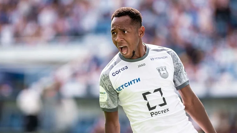 Брайан Хиль забил 5 голов в шести матчах РПЛ