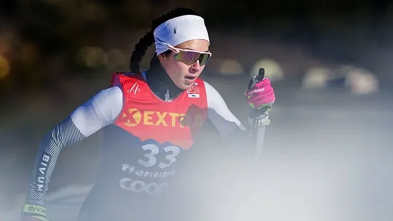 Российская биатлонистка Непряева финишировала восьмой на  этапе Кубка мира