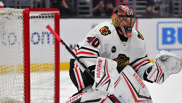 «Чикаго» объявил о подписании нового контракта с вратарём Сёдербломом