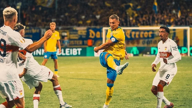 «Штутгарт» обыграл «Айнтрахт» Брауншвейг в серии пенальти Кубка Германии