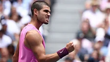 Алькарас не уступил не одного сета до финала на US Open —2025