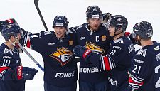 «Металлург» уверенно обыграл «Барыс» на своём льду