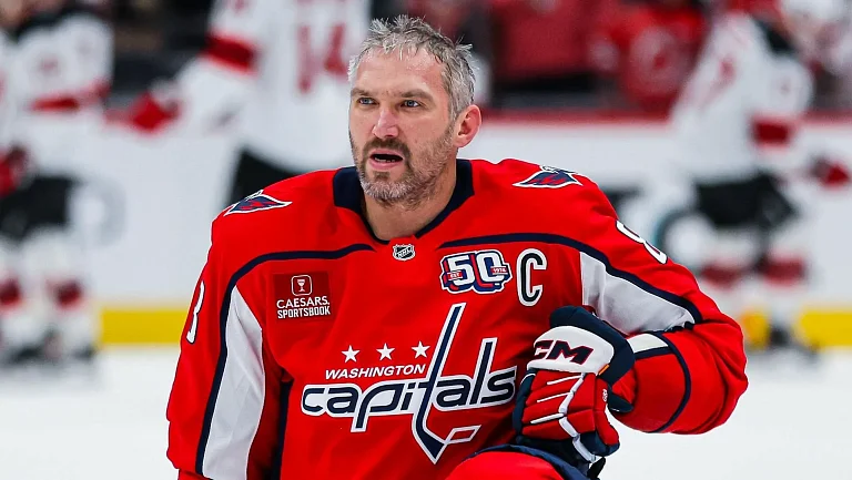 Овечкин оформил 913-й гол в НХЛ в матче с «Анахайм Дакс»