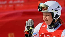 FIS указала в трансляции флаг России у горнолыжницы Юлии Плешковой