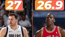 Лука Дончич превзошёл Джордана по редкому показателю результативности