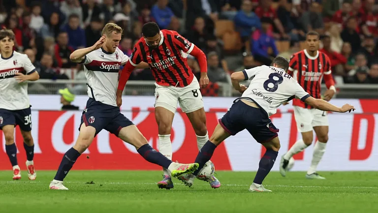 «Милан» Аллегри готовится к битве с «Болоньей» в матче 3-го тура