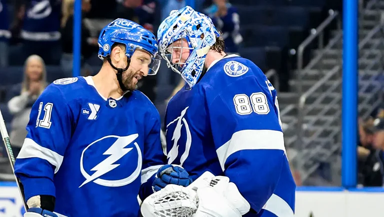 Кучеров хочет сказать, как драка Василевского помогла «Тампе» победить «Бостон»