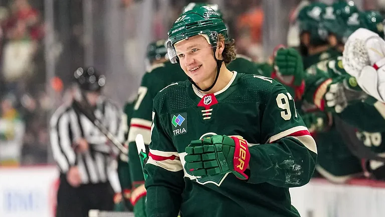 Россиянин Капризов установил рекорд по голам в овертайме за «Миннесоту»