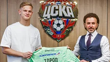 ЦСКА удержал талант: Владислав Тороп подписал контракт до 2030 года