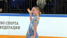 Лидия Плескачёва выиграла юниорский этап Гран-при в Омске