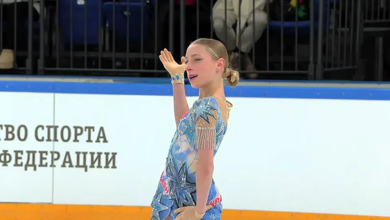 Лидия Плескачёва выиграла юниорский этап Гран-при в Омске