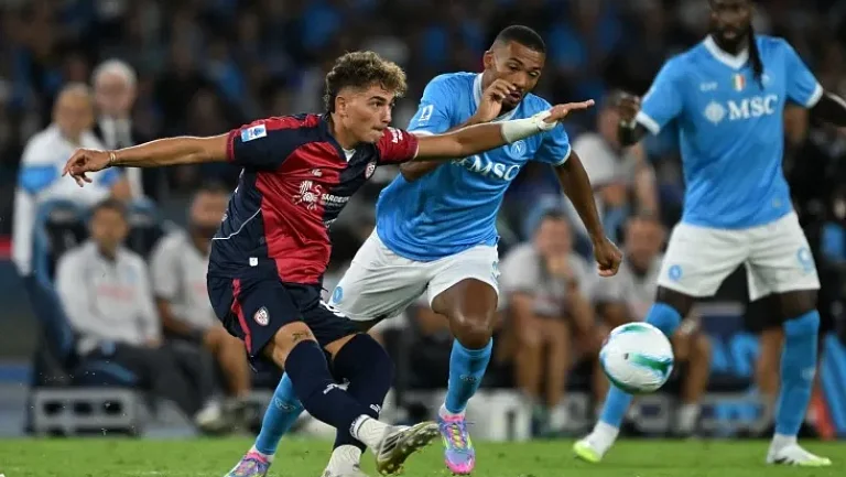 Замбо Ангисса становится героем матча с «Кальяри» и получает  9/10 за игру