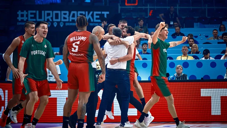 Португалия впервые в истории вышла в плей-офф Евробаскета