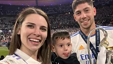 Мина Бонино выразила поддержку своему супругу Федерико Вальверде