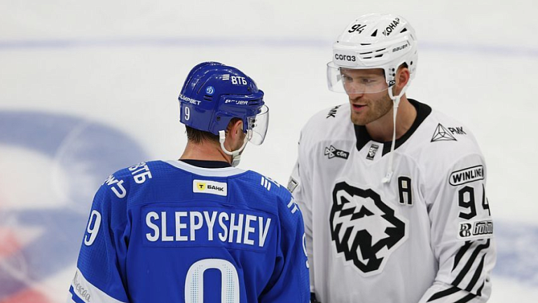 Московское «Динамо» в серии буллитов обыграло «Трактор» в матче КХЛ