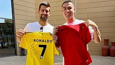 Джокович и Роналду встретились в теннисном клубе Португалии