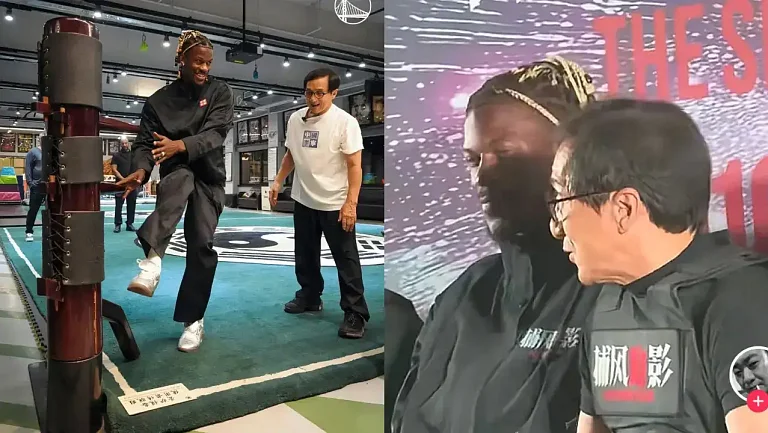 Джимми Батлер встретился с Джеки Чаном в Пекине