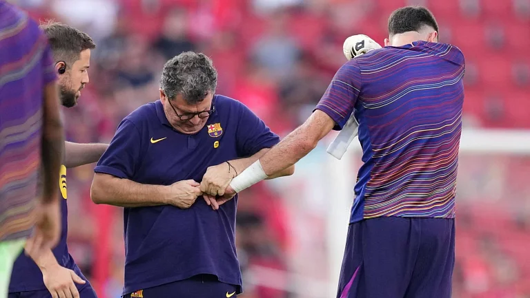 Гарсия демонстрирует уверенную игру в «Барселоне»