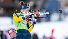 Ханна Эберг победила в спринтерской гонке на этапе Кубка мира во Франции