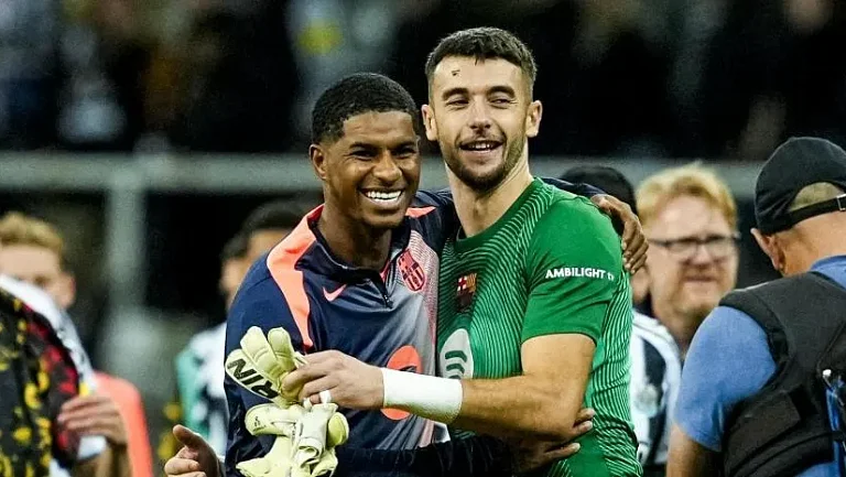 Жоан Гарсия рад успешному старту в Лиге чемпионов с «Барселоной»