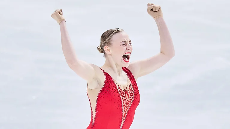 Фигуристка Петрыкина выиграла короткую программу на чемпионате Европы