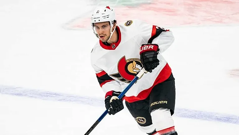 Артем Зуб отличился за «Оттаву» в матче НХЛ против «Калгари»