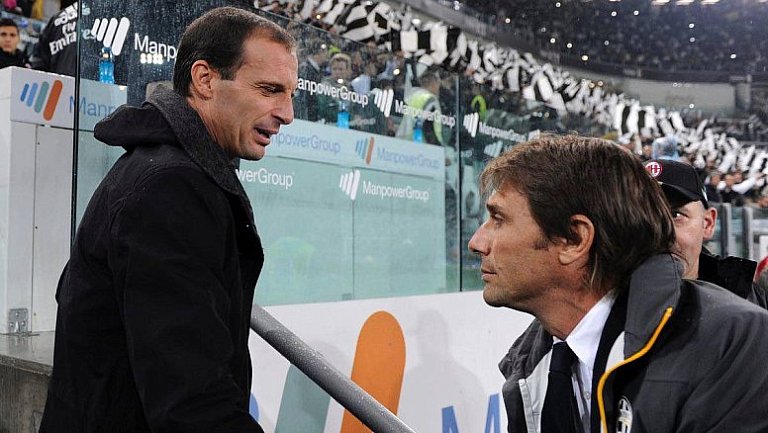 Аллегри и Конте готовятся к первому за 12 лет очному противостоянию