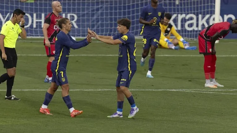 Товарищеский матч между «Атлетико» и «Райо» завершился ничьей 1-1