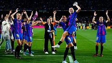 Женский футбольный клуб «Барселона» разгромил «Атлетик» из Бильбао