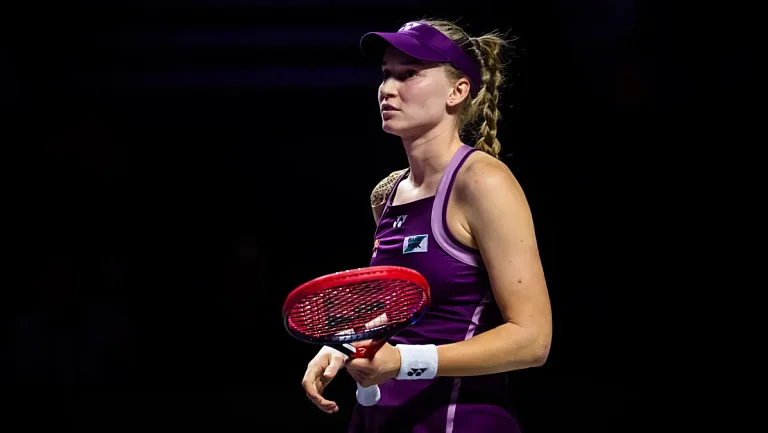 Рыбакина выполнила 500 эйсов за сезон впервые с 2016 года