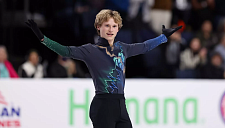 Илья Малинин обновил личный рекорд на этапе Гран-при ISU в Канаде