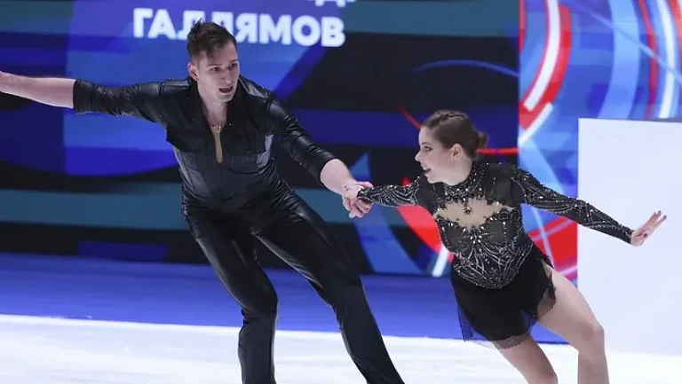 Мишина и Галлямов готовят четверной выброс для ЧР по прыжкам