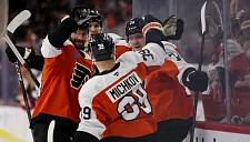 Матвей Мичков отличился за «Филадельфию» в матче НХЛ с «Эдмонтоном»