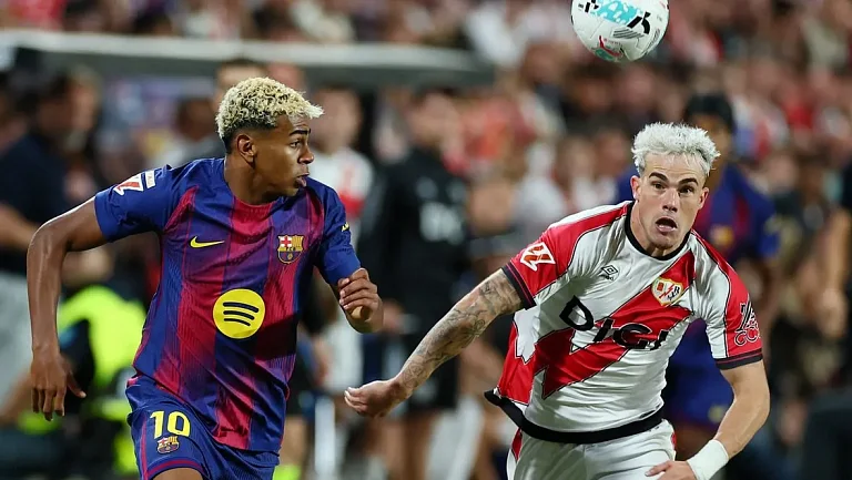 «Барселона» сыграла вничью с «Райо»