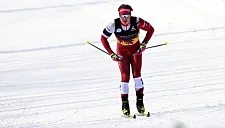 Лыжник Савелий Коростелёв тренируется в горах Австрии перед сбором в Беларуси