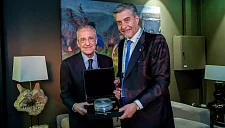 Перес и Пелаес встретились перед матчем «Реала» и «Реал Овьедо»