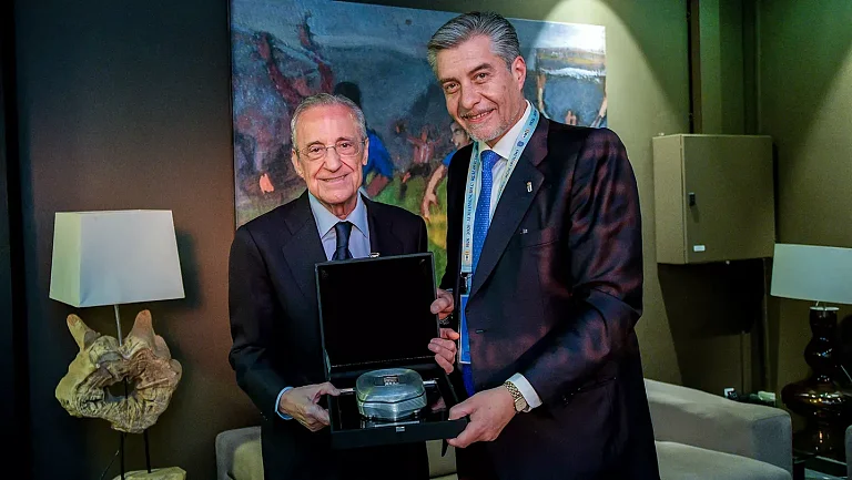 Перес и Пелаес встретились перед матчем «Реала» и «Реал Овьедо»