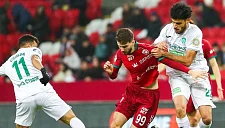 «Рубин» победил «Ахмат» и поднялся на седьмое место в таблице РПЛ